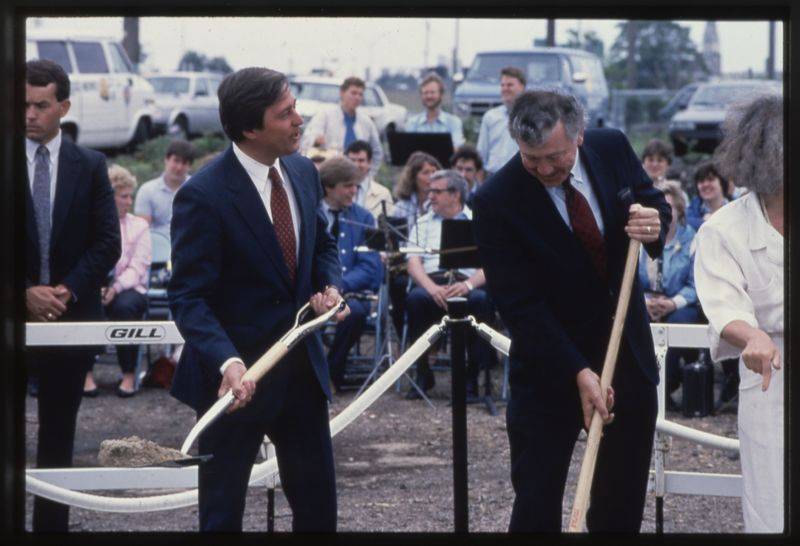 Eberhard Center groundbreaking in downtown Grand Rapids